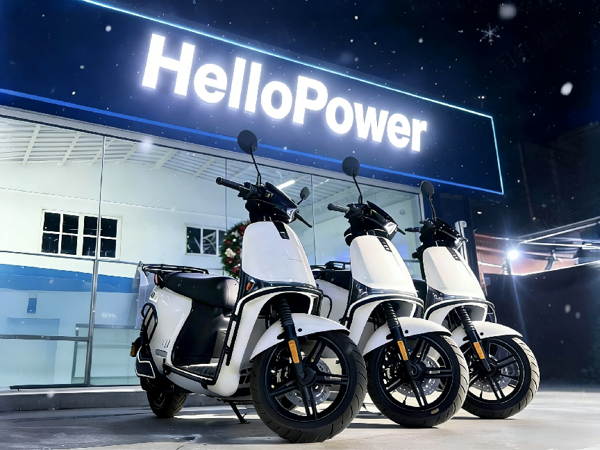 HelloPower Two-Wheeled EV